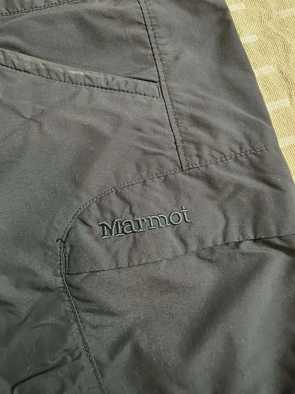 Marmot Hiking Cargo Shorts Size 6 Black Outdoor Lightweight
